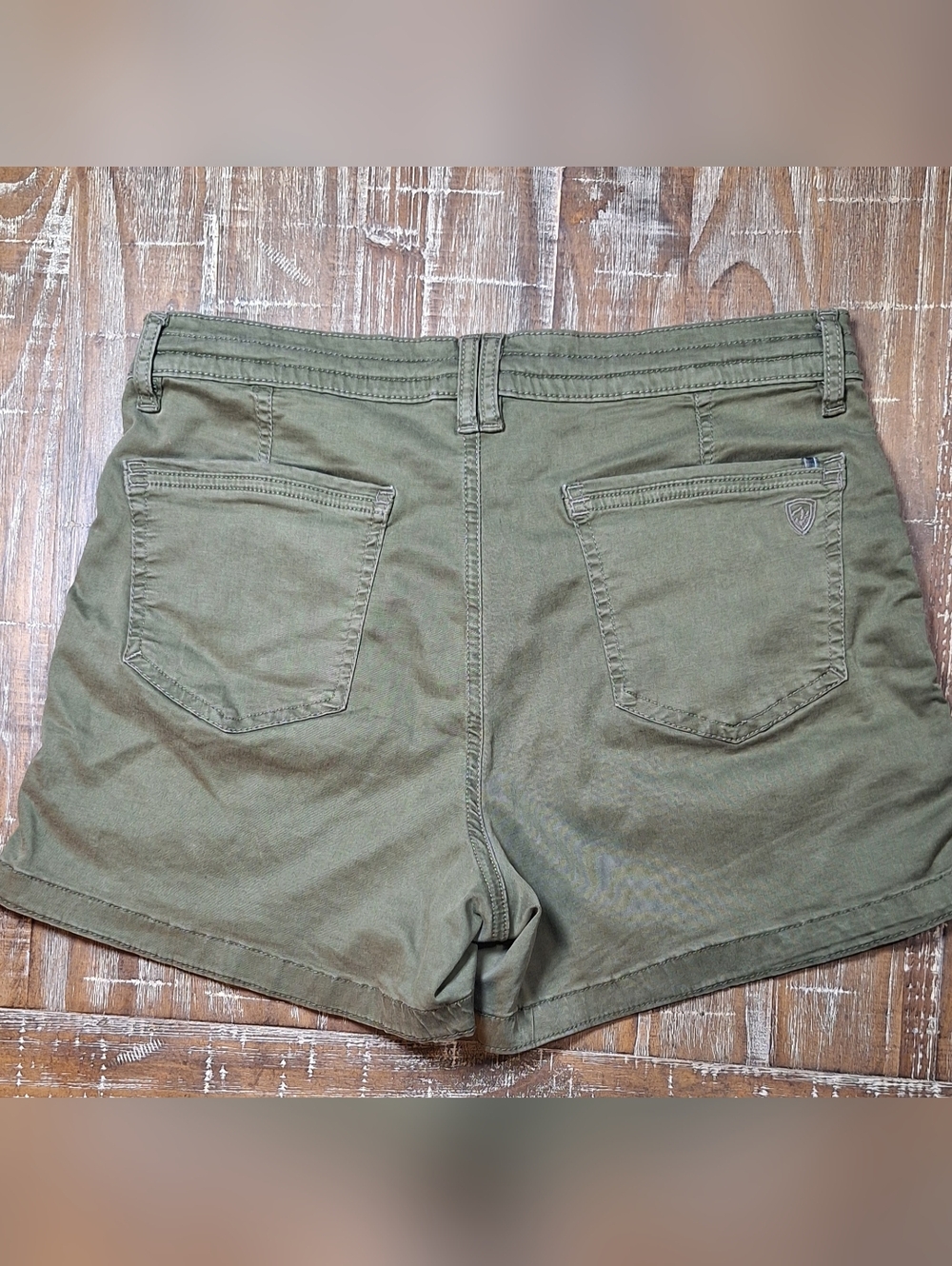 KUHL Women's Size 8 Hiking Green Hiking Outdoor Stretchy Shorts - Picture 2 of 7